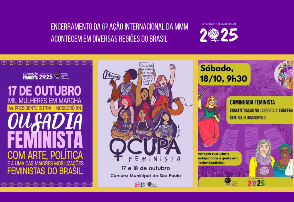 Atividades de encerramento da 6ª Ação Internacional da MMM acontecem em diversas regiões do Brasil
