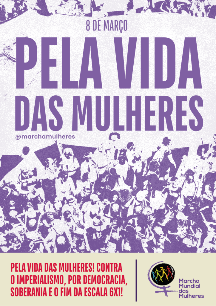 Materiais da MMM rumo ao 8 de março 2026