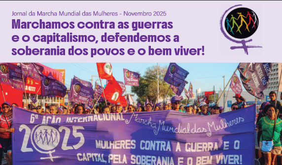 Acesse o jornal da MMM de novembro de 2025: Marchamos contra as guerras e o capitalismo, defendemos a soberania dos povos e o bem viver!